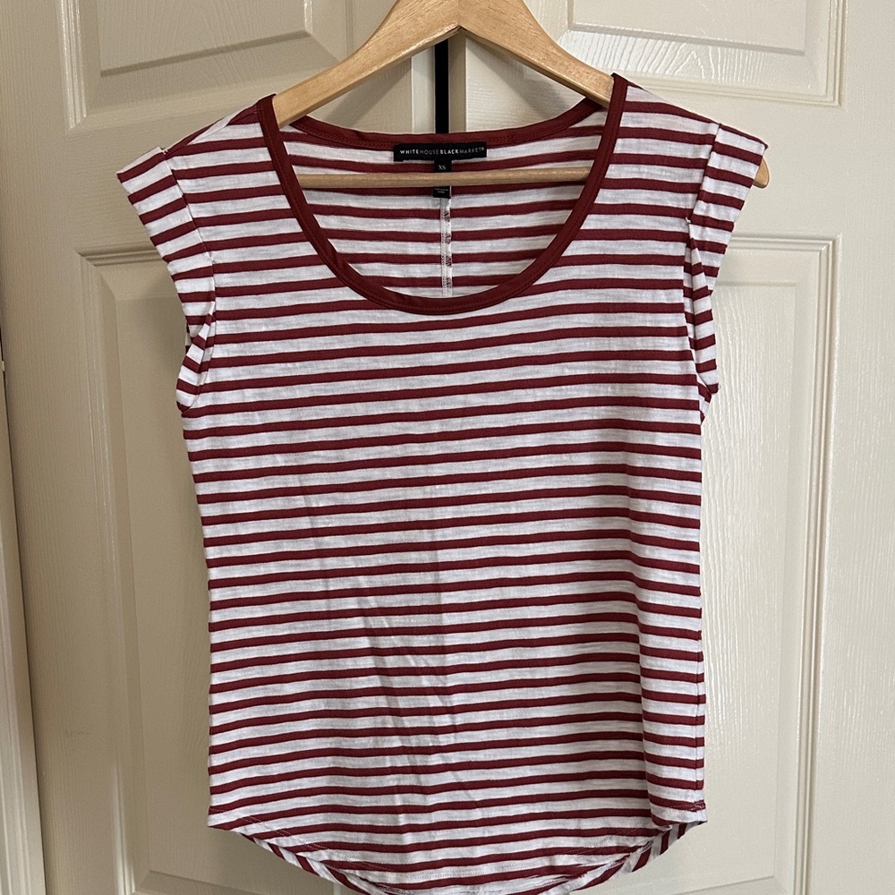 White House, bike market Striped Tee